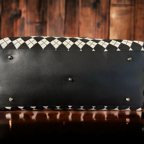 Women's Geometric Large Capacity Travel Hand Bag/Shoulder Bag - Picture 6 of 8